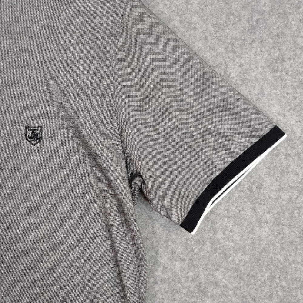 Kooples Shirt Mens Size S Womens M Polo Gray Academia Preppy Lightweight NEW - Picture 3 of 11